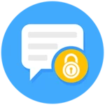 privacy messenger android application logo